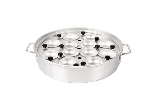  Vogue Aluminum egg-poaching pan 