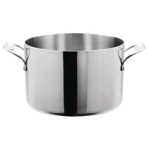  Vogue Stainless steel saucepan 2 formats 