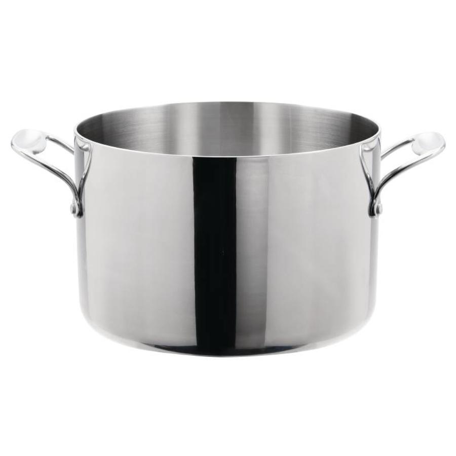 Vogue Aluminum saucepan medium | 4 Dimensions