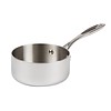 Vogue Professional stainless steel saucepan | 3 formats