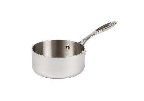  Vogue Professional stainless steel saucepan | 3 formats 