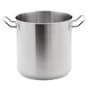 Vogue Stainless steel saucepan high model | 4 formats