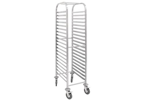  Vogue Chariot à étagères 20 x GN 1/1 | 53 x 32,5 cm 