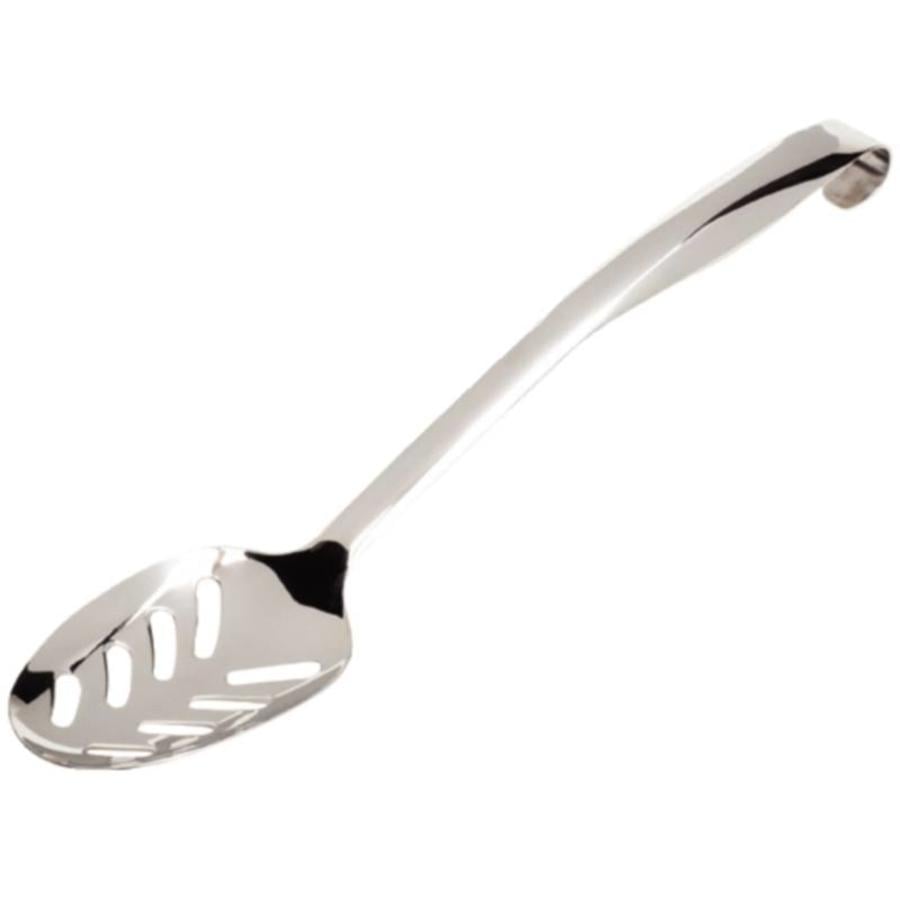 Cuillère de service en acier inoxydable perforée 36 cm