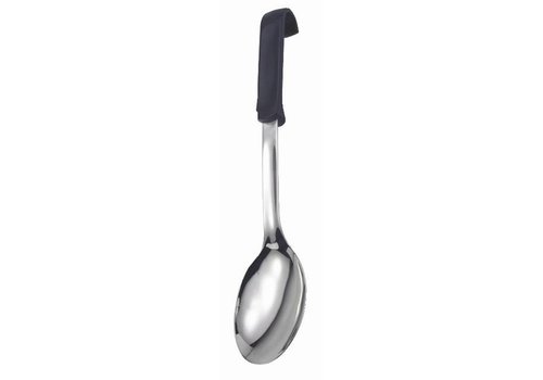  Vogue Plastic Handled Solid Serving Spoon 