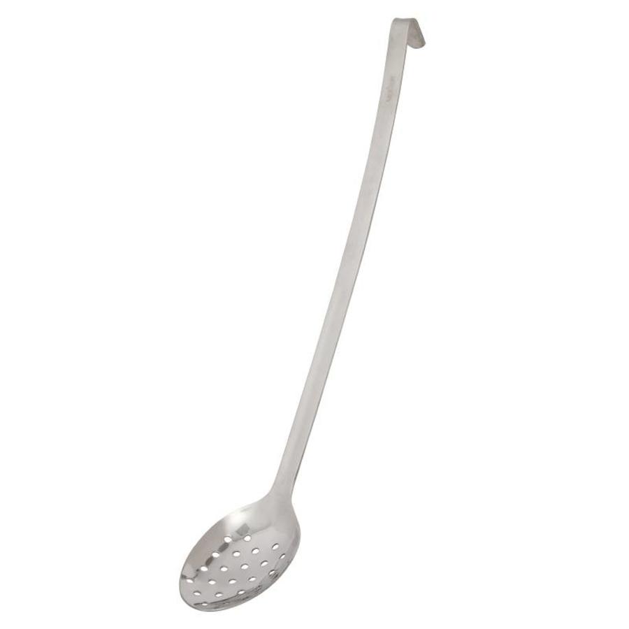 Edelstahl Servierlöffel perforiert | 35 cm