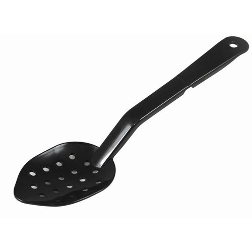  Vogue Serving spoon with holes black 27cm 