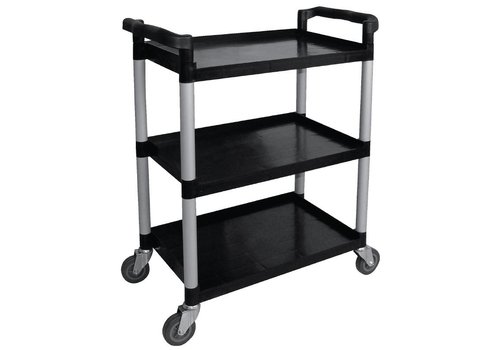  Vogue Serving trolley Plastic | 3 Sheets | 96(h)x83x41 cm 