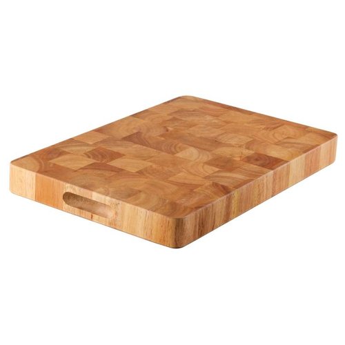  Vogue Küchenschneidebrett aus Holz | 45,5 x 30,5 x 4,5 cm 