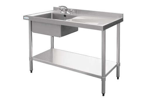  Vogue Stainless Steel Sink | Sink Left | 100x60x90 cm 