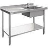 Vogue Stainless steel sink | Sink Right | 100x60x90 cm