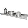 Vogue Stainless steel wall shelf 120 x 30 cm