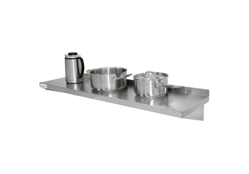  Vogue Étagère murale en acier inoxydable | 60 x 30 cm 