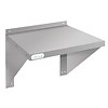 Vogue Stainless steel wall shelf 2 formats