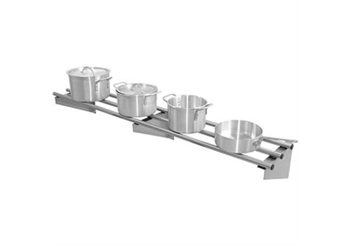  Vogue Stainless steel wall shelf | 150 x 30 cm 