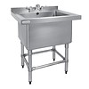 Vogue Stainless steel Sink 1 box 77x60 cm Heavy Equipment