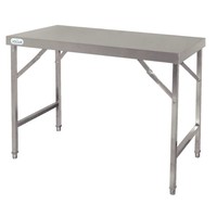 RVS inklapbare werktafel | 2 Formaten