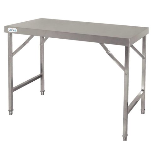  Vogue Stainless steel folding work table | 2 sizes 