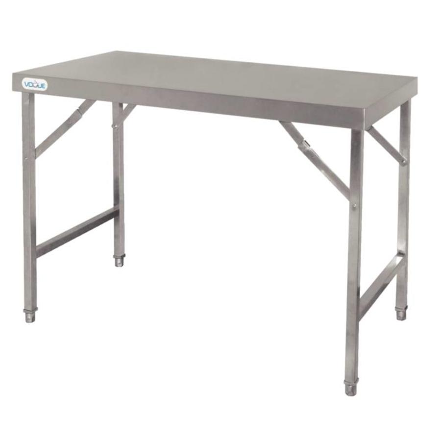 RVS inklapbare werktafel | 2 Formaten