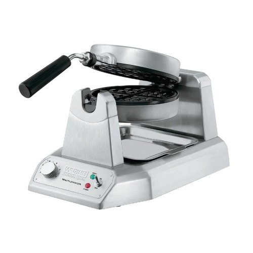  Waring Electric Waffle Maker | Round | Single | stainless steel | 23.5(h) x 26(w) x 50.8(d) CM 