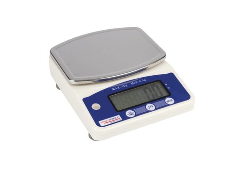  HorecaTraders Digital Scale | 3 kg-0.5 grams 