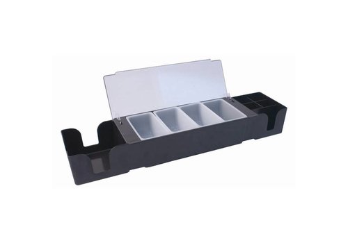 HorecaTraders Centre de bar | 9,5 x 60,5 x 15,5 cm 