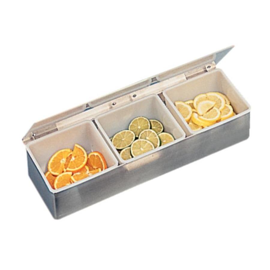 Stainless Bardispenser | 3 removable trays