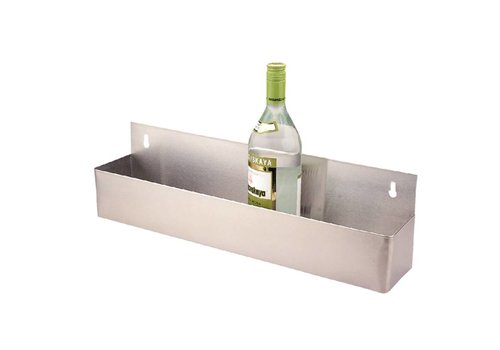  HorecaTraders Porte-bouteilles en acier inoxydable | 3 formats 