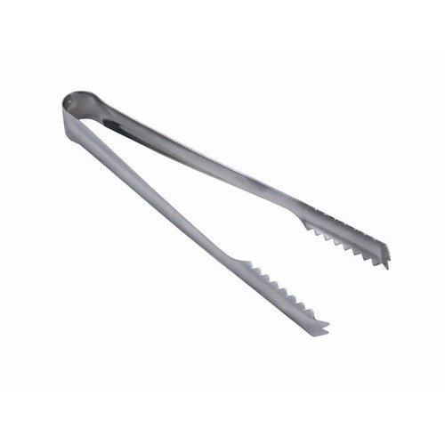  HorecaTraders Eiswürfelzange Edelstahl | 18 cm 