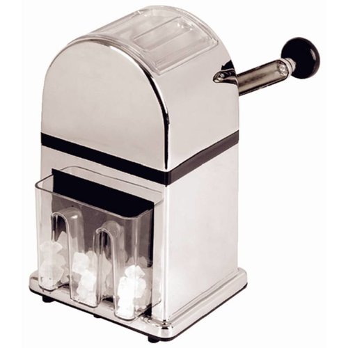  HorecaTraders Elegant Ice Crusher | Stainless Steel 