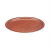 HorecaTraders Mahogany Tray Round Ø 30 cm