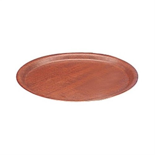  HorecaTraders Mahogany Tray Round Ø 30 cm 