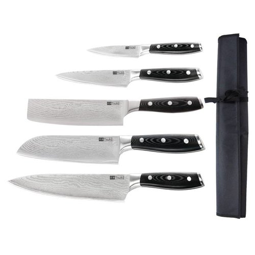  Tsuki Ensemble de 5 couteaux japonais 
