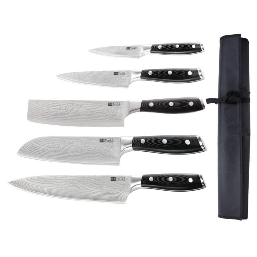 5 Piece Japanese Knife Set