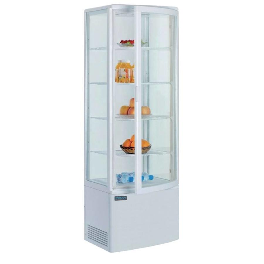 White Cooler with Door | 235 Liters - TOP