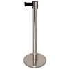 Bolero Borne en acier inoxydable avec sangle noire extensible