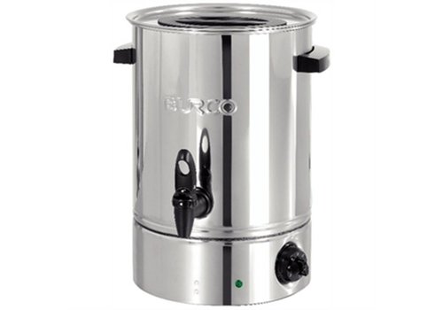  HorecaTraders Stainless steel mulled wine kettle / hot water dispenser 10 liters 