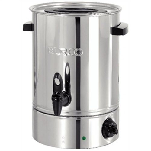  HorecaTraders Stainless steel mulled wine kettle / hot water dispenser 10 liters 