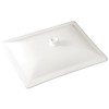 Olympia white lid GN 1/2