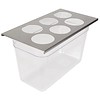 HorecaTraders FIFO dispenser organiser 6-gaats GN 1/3