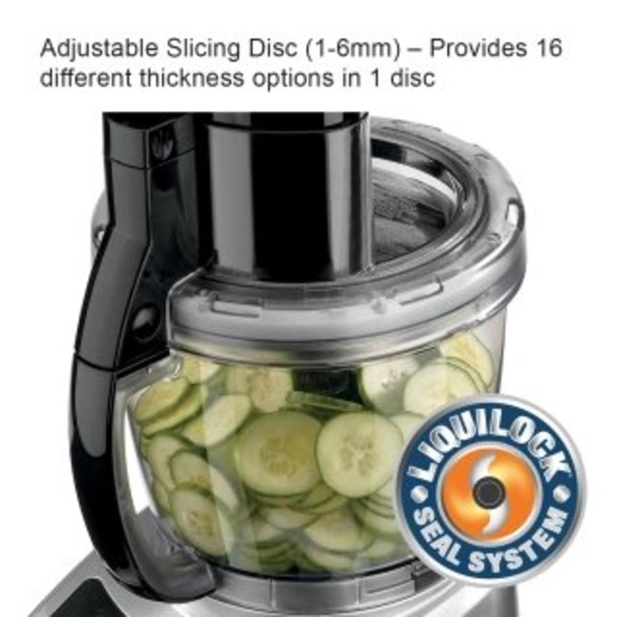 Food processor with feed tube - 3.8 Liter