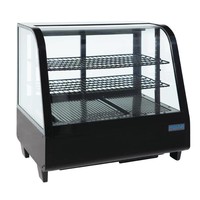 Refrigerated display - Table display case - black 100 liters