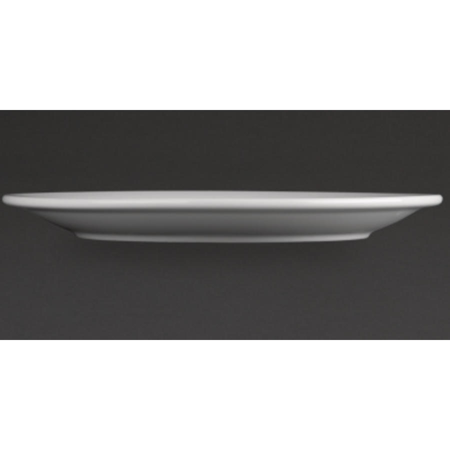 Porcelain plate with narrow rim | 28 cm (piece 6)