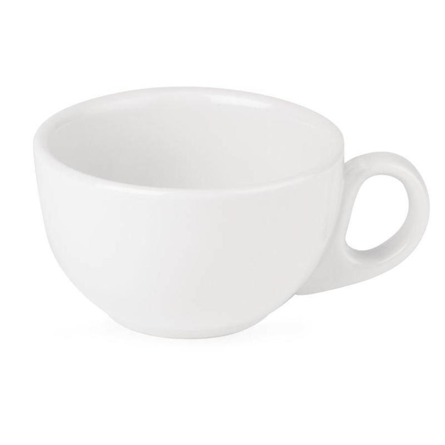 Tasses à cappuccino blanches | 24cl (24 pièces)