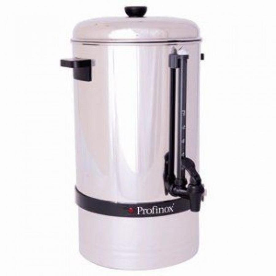 Stainless steel percolator - 40 cups - 6.5 liters