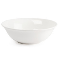 White porcelain dessert bowls | 16cm (6 Pieces)