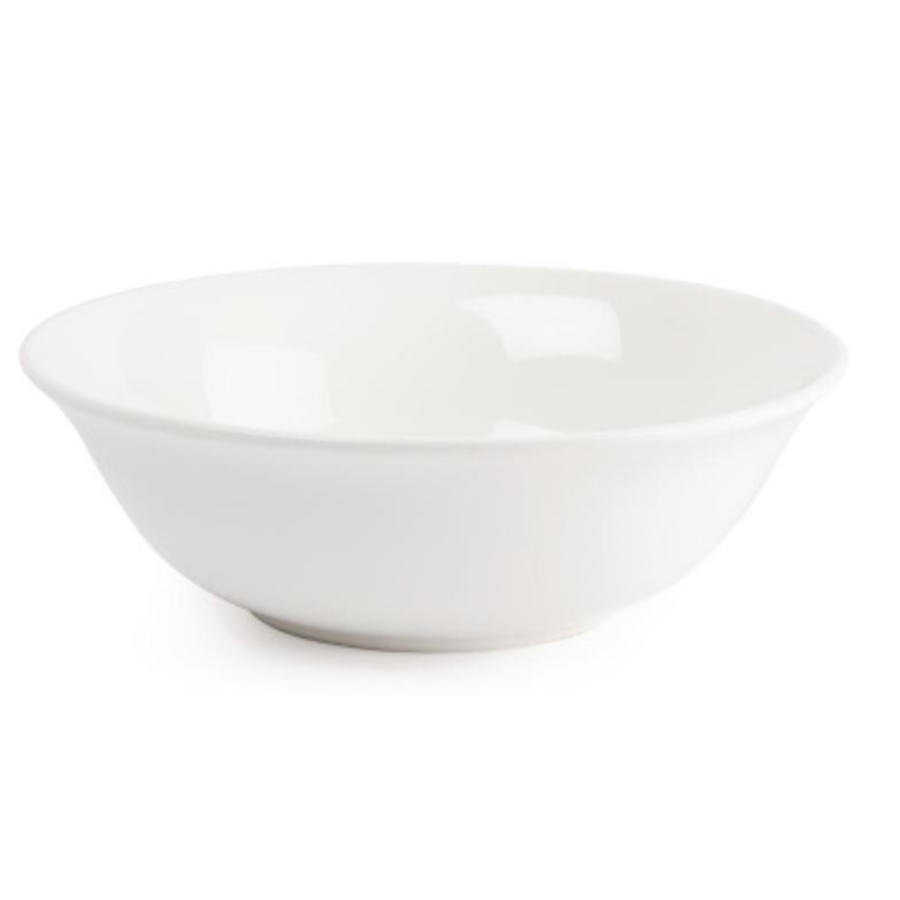 White porcelain dessert bowls | 16cm (6 Pieces)