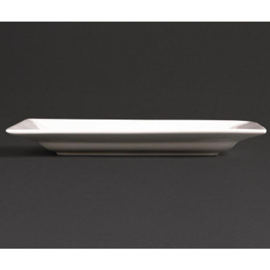 Assiette de présentation en porcelaine | 31x17cm (Pièces 2)