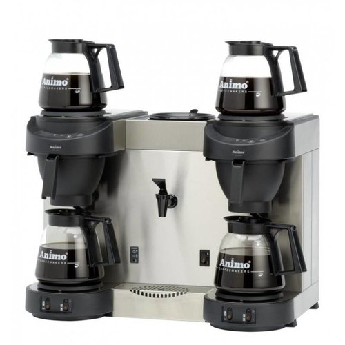  Animo Double Coffee Machine with Hot Water Dispenser 