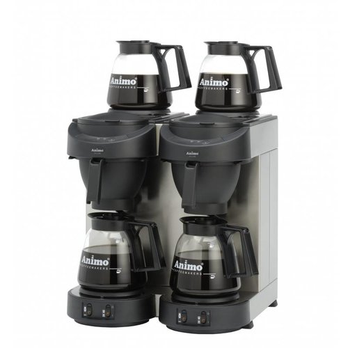  Animo Coffee machine double with 4 jugs 